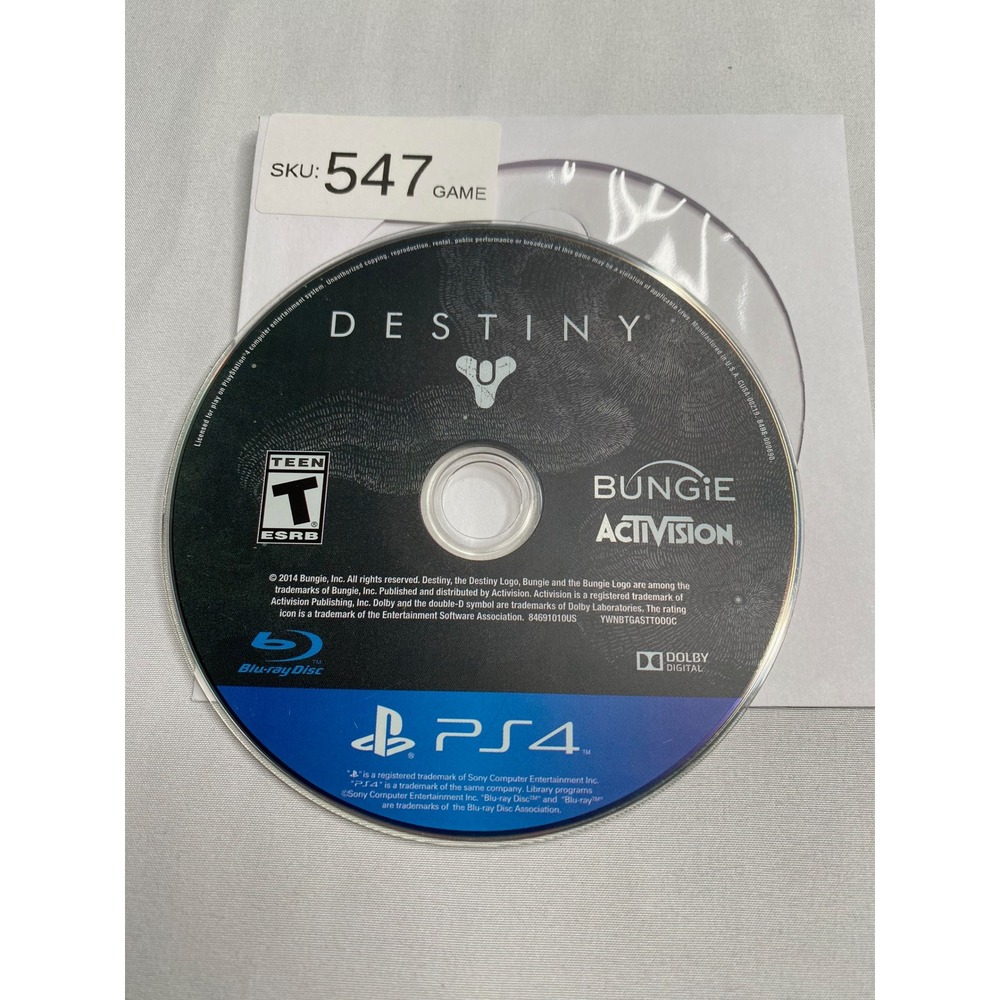 Destiny Sony PlayStation 4